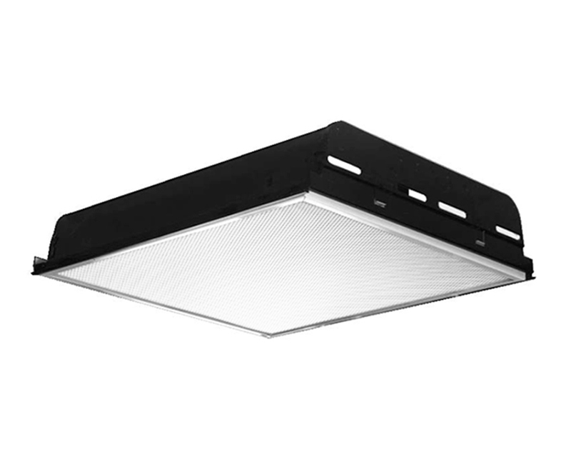2x2, Flat Steel Frame, 0.156 Prismatic Acrylic Lens, 2500 Nominal Lumens, 4000K